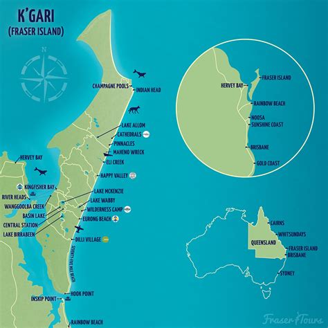 How To Get To K'gari (Fraser Island) - Fraser-Tours.com