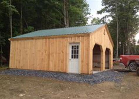 24x24 Garage Kit | Post and Beam Garage | Jamaica Cottage Shop