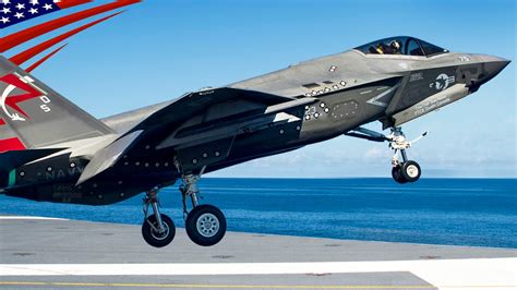 F-35C Carrier Variant Catapult Launch & Landing on US Navy Supercarrier ...