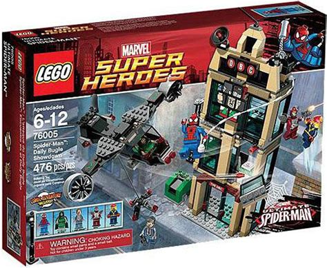 LEGO Marvel Super Heroes Ultimate Spider-Man Daily Bugle Showdown Set ...