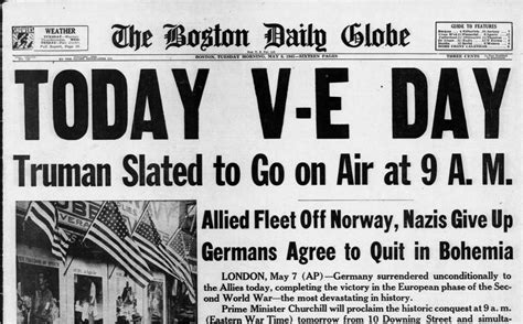 7 Incredible V-E Day Front Pages from WWII America - The official blog ...