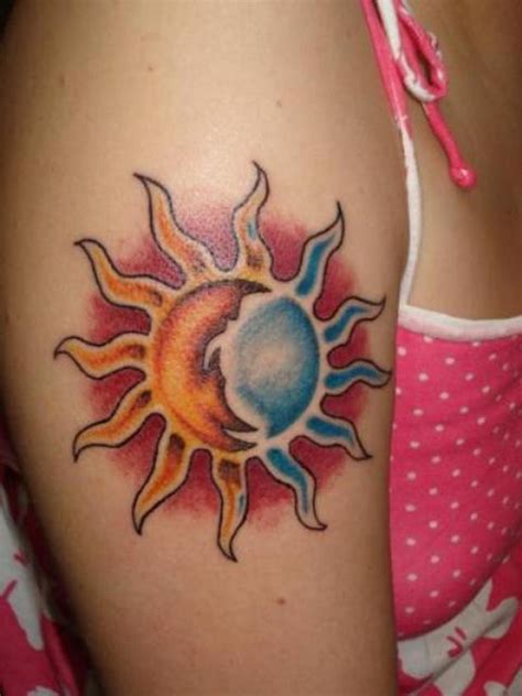 Sun Tattoos Designs, Ideas and Meaning | Tattoos For You