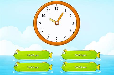 Free Online Time Games for Kids - Telling Time Games | SplashLearn