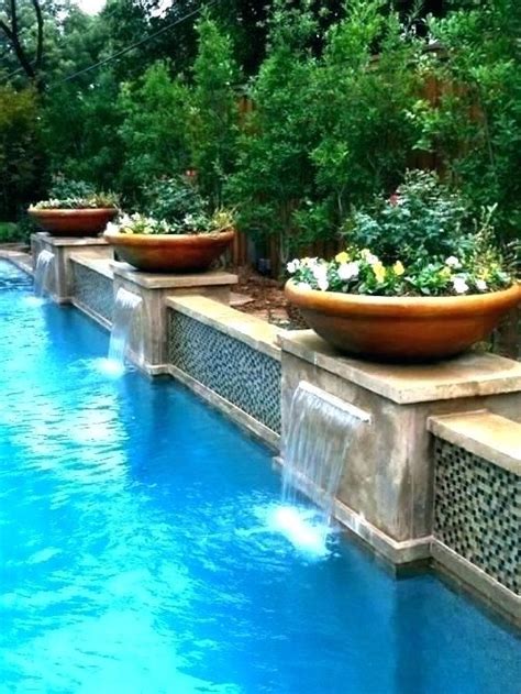 Awesome pool waterfall ideas photograph | Backyard pool landscaping ...