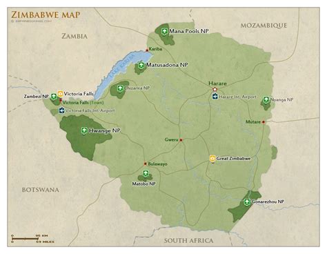 National Parks & Game Reserves in Zimbabwe (A-Z List) | Safari travel ...