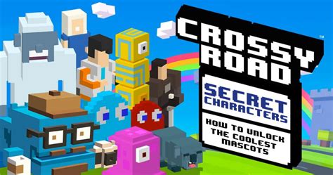 Crossy Road Secret Characters - Cool Mascots Unlocked