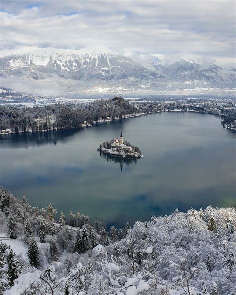 PHOTOS: Lake Bled In Winter As Seen From Mala Osojnica Viewpoint ...