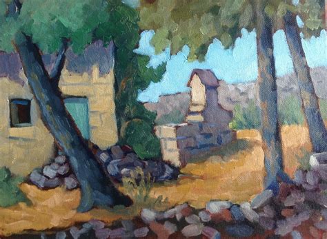 Buskett Gardens, Milestone | Painting, Canvas painting, Art