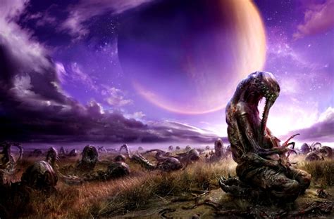 Alien Landscape Wallpaper | Wallpapers Gallery