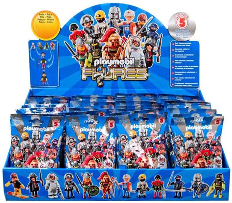 Playmobil Figures Series 5 Blue Mystery Box 48 Packs - ToyWiz