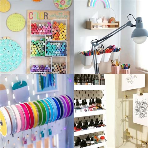 25 Craft Room Organization Ideas - Craftsy Hacks