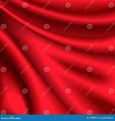 Red silk background stock vector. Illustration of fabric - 17086097