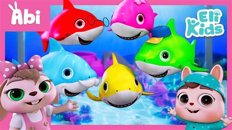 Baby Shark Colors Song | Fun Learning | Eli Kids Songs & Nursery Rhymes ...