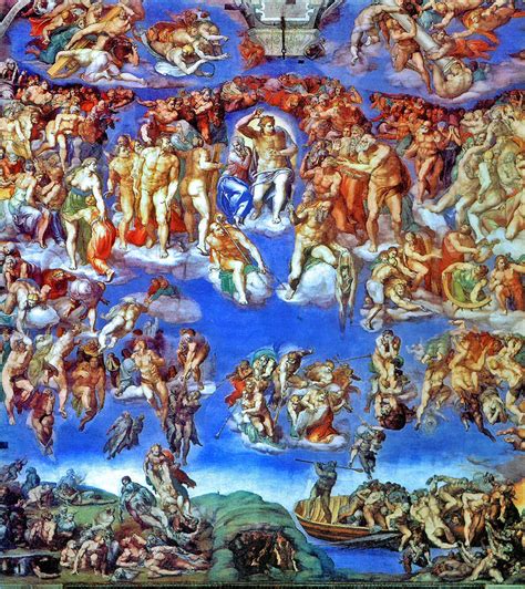 Who Painted The Last Judgement On Ceiling Of Sistine Chapel In Rome ...