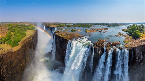 Victoria Falls Zambia Map