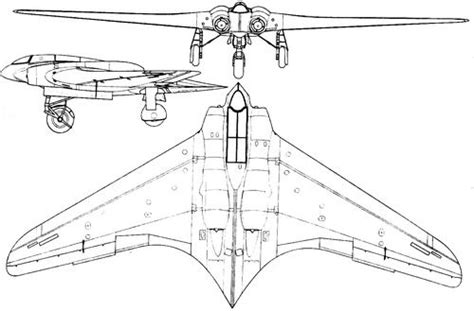 Horten Ho 229 V7 | Horten, Horten ho 229, Model planes