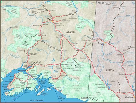 Alaska Maps: The Best City, Town and Highway Maps of Alaska