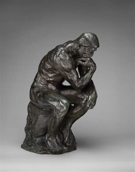 Rodin The Thinker Silhouette