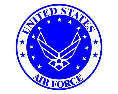 Air Force Emblem USAF Logo Vinyl Decal Sticker for Cars Trucks Laptops ...