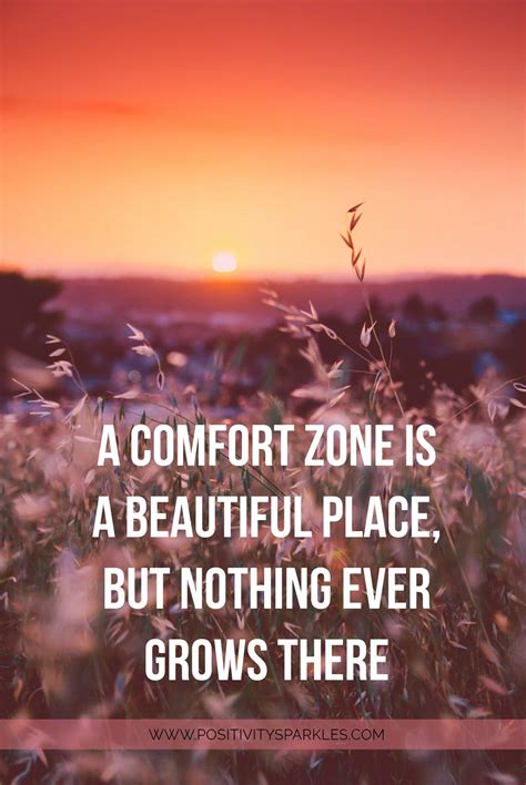 a comfort zone is a beautiful place but nothing grows there. TOP 10 ...