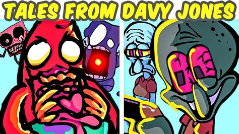 Friday Night Funkin' VS Tales From Davy Jones V2 (Squidward Creepypasta ...