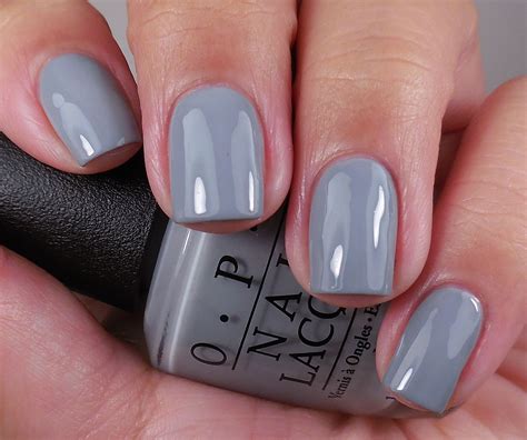 OPI Cement the Deal. Grey Gel Nails, Opi Nails, Makeup Nails, Gel ...