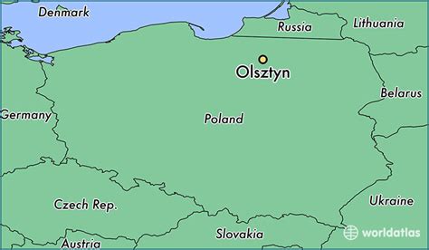 Where is Olsztyn, Poland? / Olsztyn, Warmian-Masurian Voivodeship Map ...