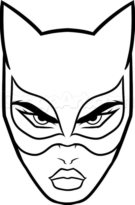 How To Draw Catwoman Easy - Draw easy