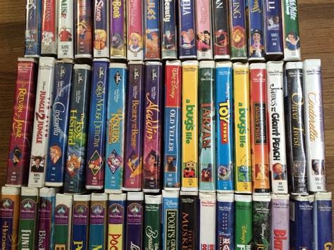 Disney Vhs Collection For Sale In Uk 84 Used Disney Vhs Collections ...