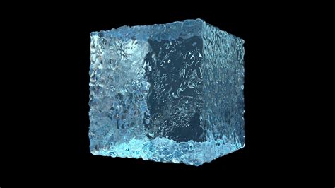 3d Animation Of Ice Cube Formation Isolated Stock Motion Graphics SBV ...