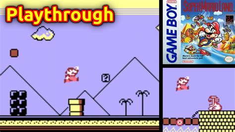 Super Mario Land - Playthrough / Longplay - (GameBoy) - YouTube