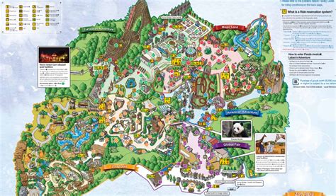 Everland Korea Map