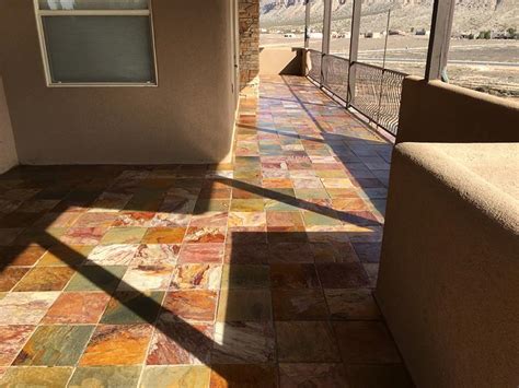 Slate Patio Restoration - Hurricane, Utah