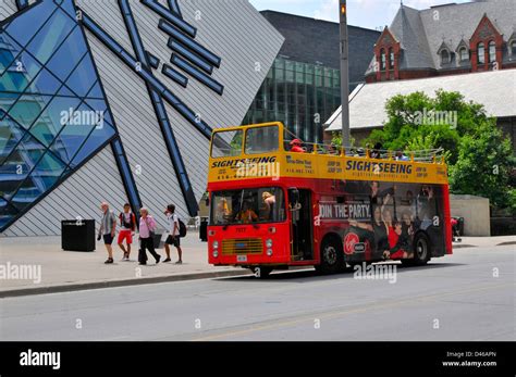 Sightseeing bus for tourist Toronto Ontario Canada Stock Photo - Alamy