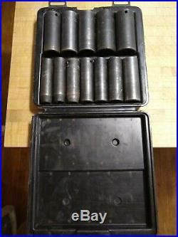 Craftsman USA 12 piece standard deep impact socket set 1/2 drive ...