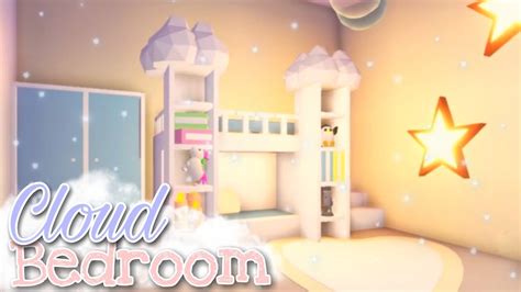 Cloud Bedroom ☁️ | Adopt Me Speed Build! Roblox - YouTube