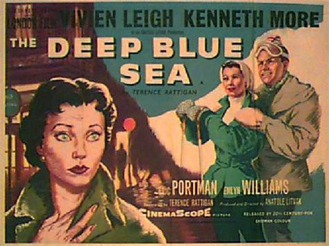 The Deep Blue Sea 1955 British Quad Poster - Posteritati Movie Poster ...