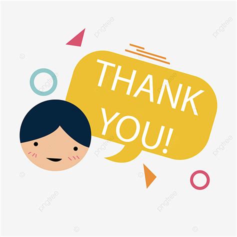 Cartoon Thank You Clipart Vector, Cartoon Boy Smiling Face Thank You ...