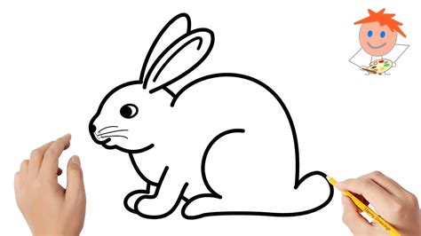 How to draw a rabbit 🐇🐰 | Easy drawings - YouTube