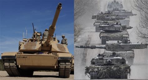 German Leopard 2 vs. American M1A2 Abrams: Which is the Best Choice for ...