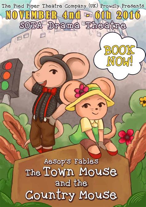 Aesop's Fables: The Town Mouse & The Country Mouse (4 to 6 November ...