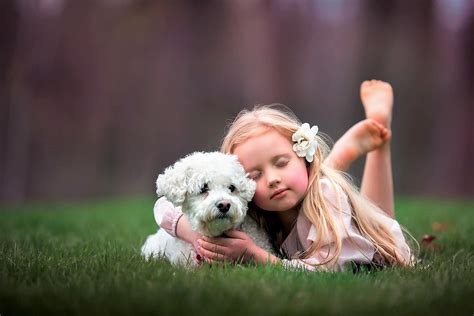 Puppy Dog And Girl Wallpapers - Wallpaper Cave