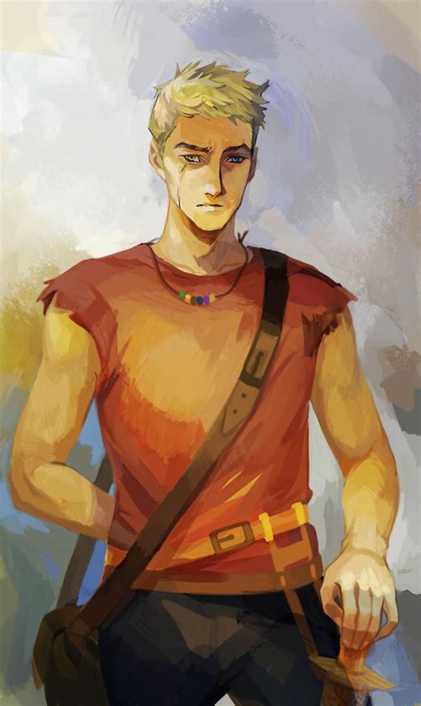 Luke Castellan – Rick Riordan (Art by Viria) | Percy jackson, Percy ...