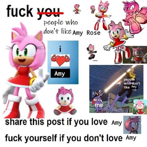 Who is Amy Rose in Sonic the Hedgehog?