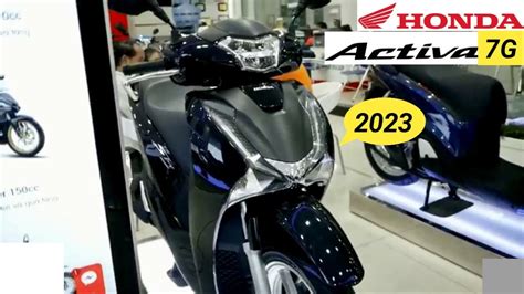 Honda Activa 7G 2023 Model Launch Details india || Price,New Features ...