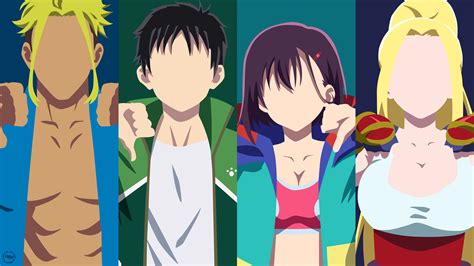 Zom 100-Kencho,Akira,Shizuka,Bea(Minimalist art) by Dave020626 on ...