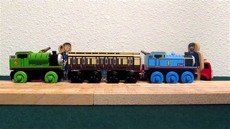 Thomas Wooden Railway Old Slow Coach Review - YouTube