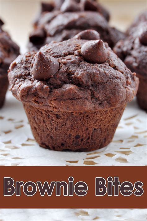 Brownie Bites Recipe