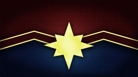 Captain Marvel Logo Wallpaper,HD Superheroes Wallpapers,4k Wallpapers ...