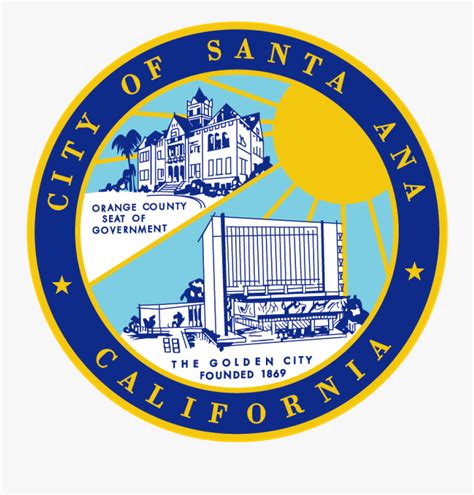 City Of Santa Ana Seal , Free Transparent Clipart - ClipartKey